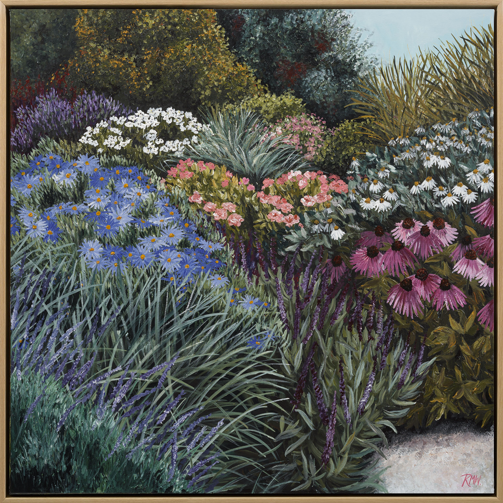 There She Goes Acrylic painting ImmersionExhibition Rachael Mayne