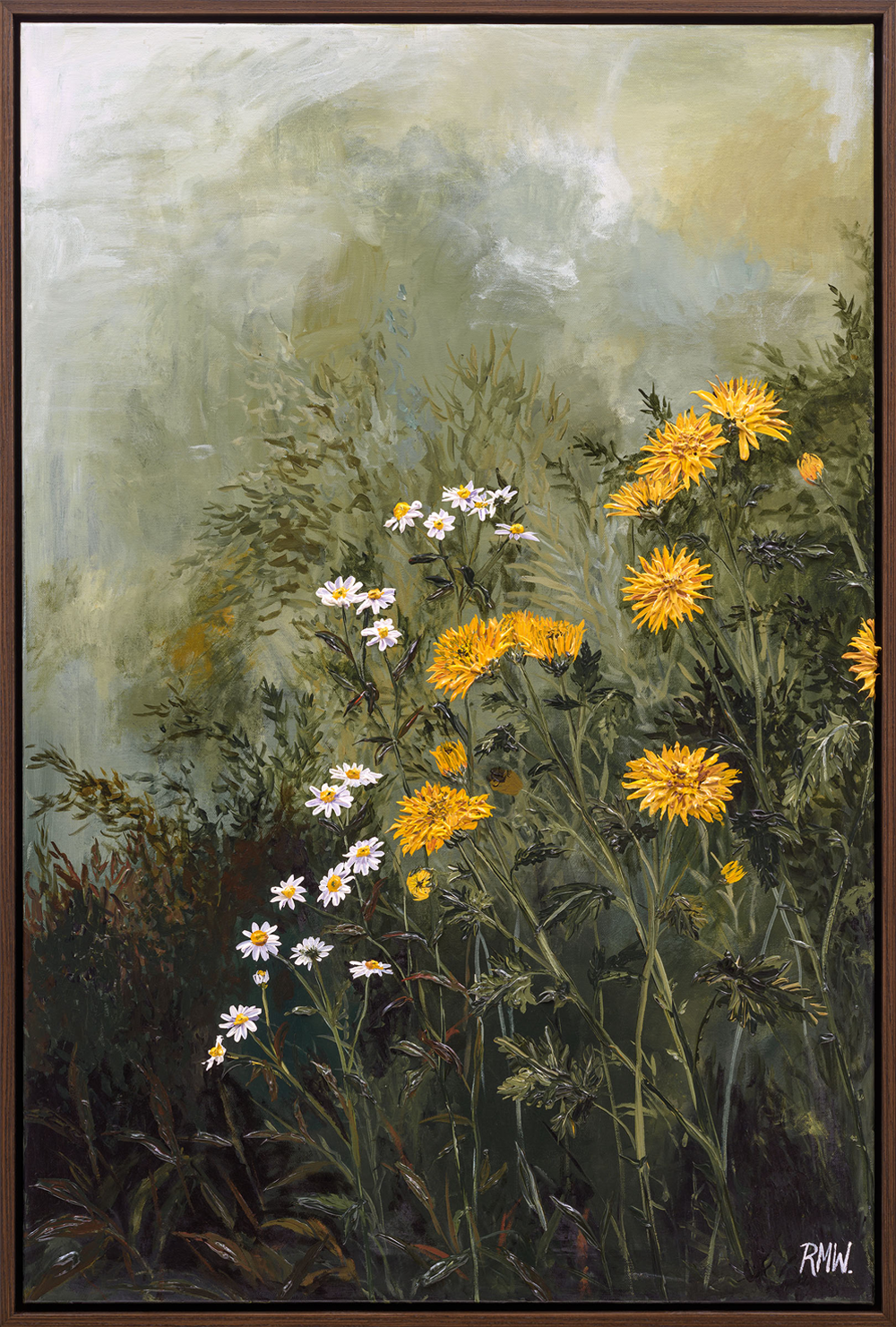 Tracey Shodows. Rachael Mayne floral original painting