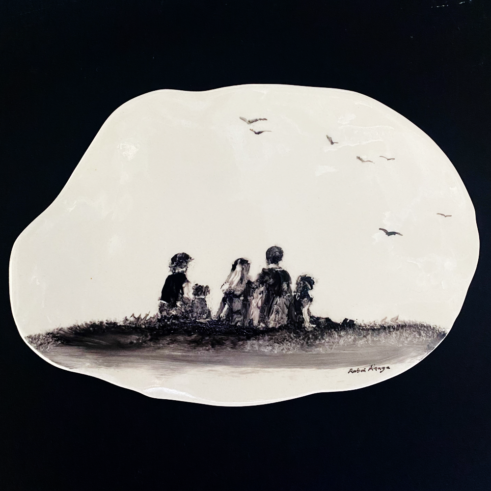 There Is Only One Of Me # 149 ceramic plaque Robin Ranga