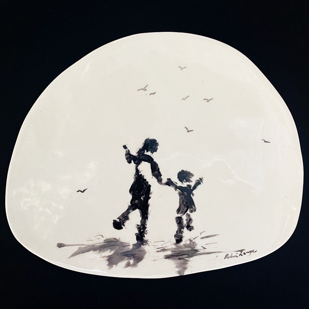 There Is Only One Of Me # 150 ceramic plaque - Robin Ranga