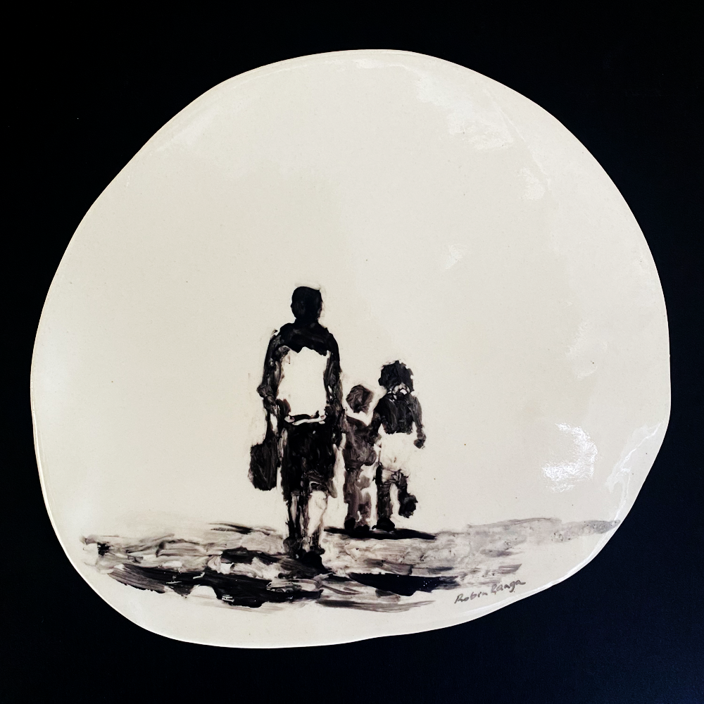 There Is Only One Of Me # 153 ceramic plaque Robin Ranga