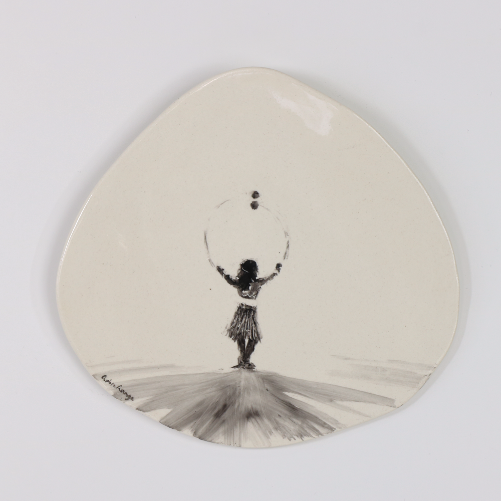 There Is Only One of Me #156 Ceramic wall plaque Robin Ranga