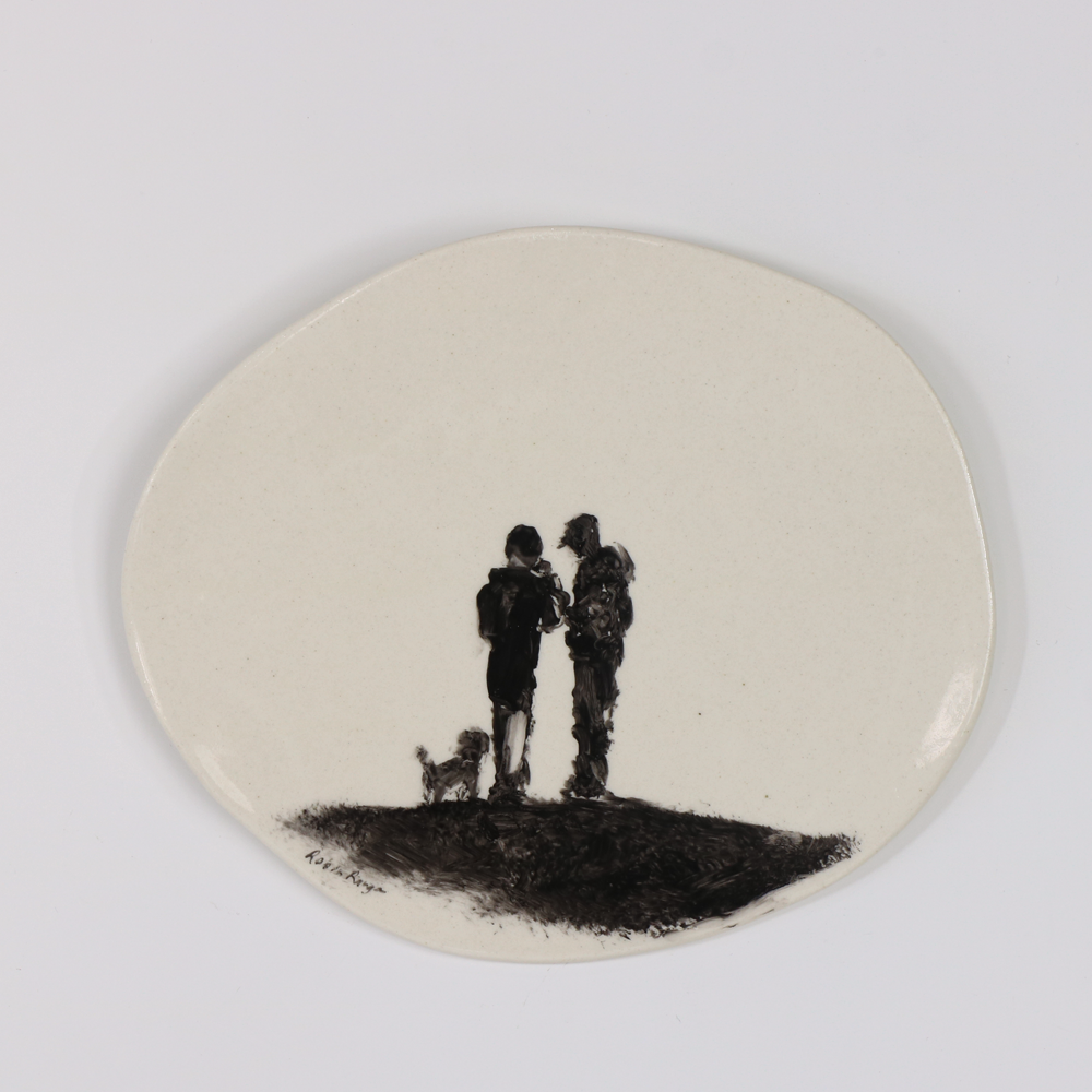 There Is Only One of Me #158 Ceramic wall plaque Robin Ranga