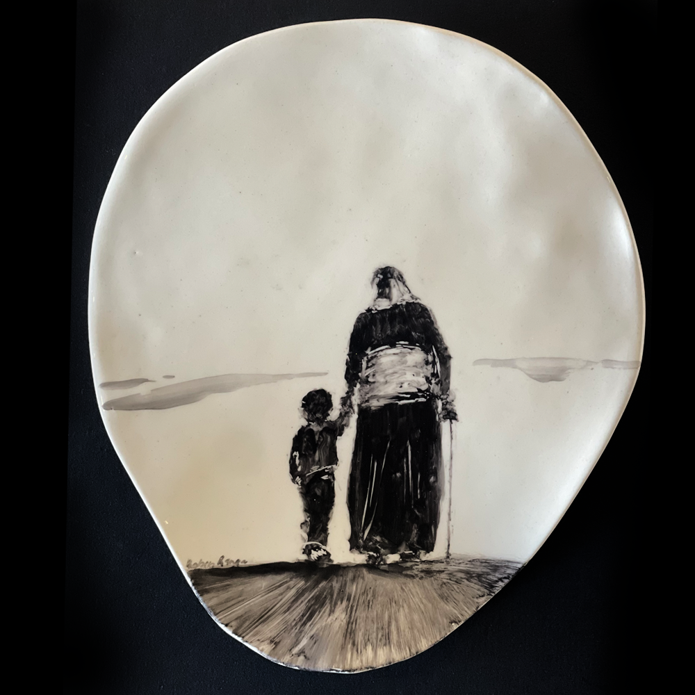 Robin Ranga Plaque There is only one of me #168 ceramic wall plaque