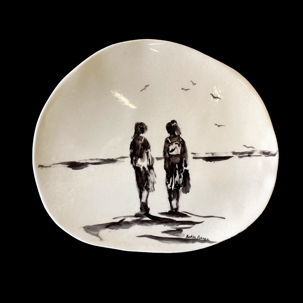 Robin Ranga, There Is Only One Of Me #203, Ceramic Plaque