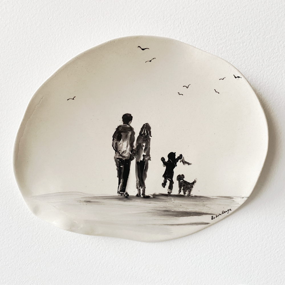 There Is Only One Of Me #208 Robin Ranga Ceramic wall plaque 
