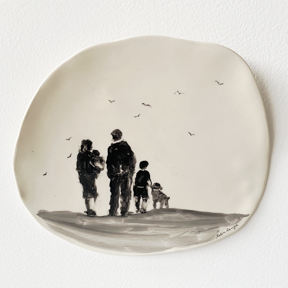 There Is Only One Of Me #213 Robin Ranga Ceramic wall plaque 