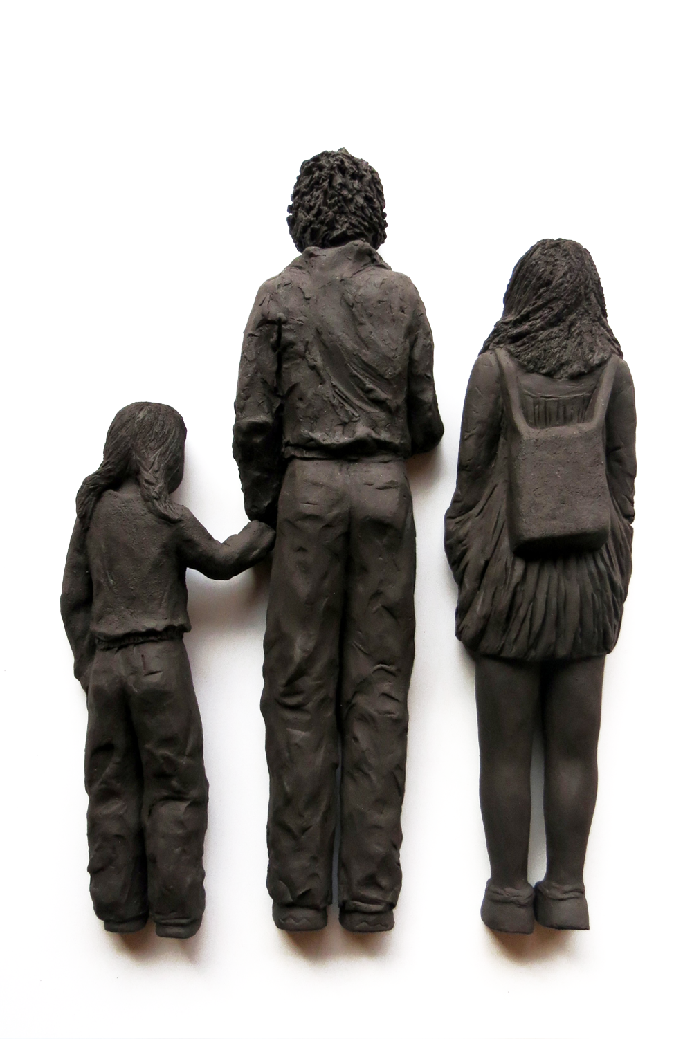 Leading the Way Wall hung ceramic sculpture by Robin Ranga