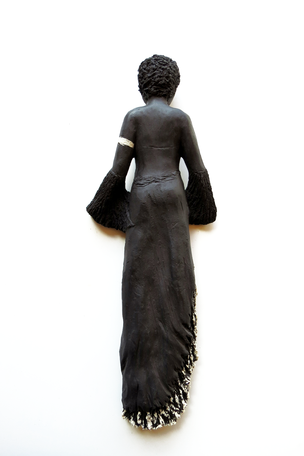 Salute Creativity Wall hung ceramic sculpture Robin Ranga