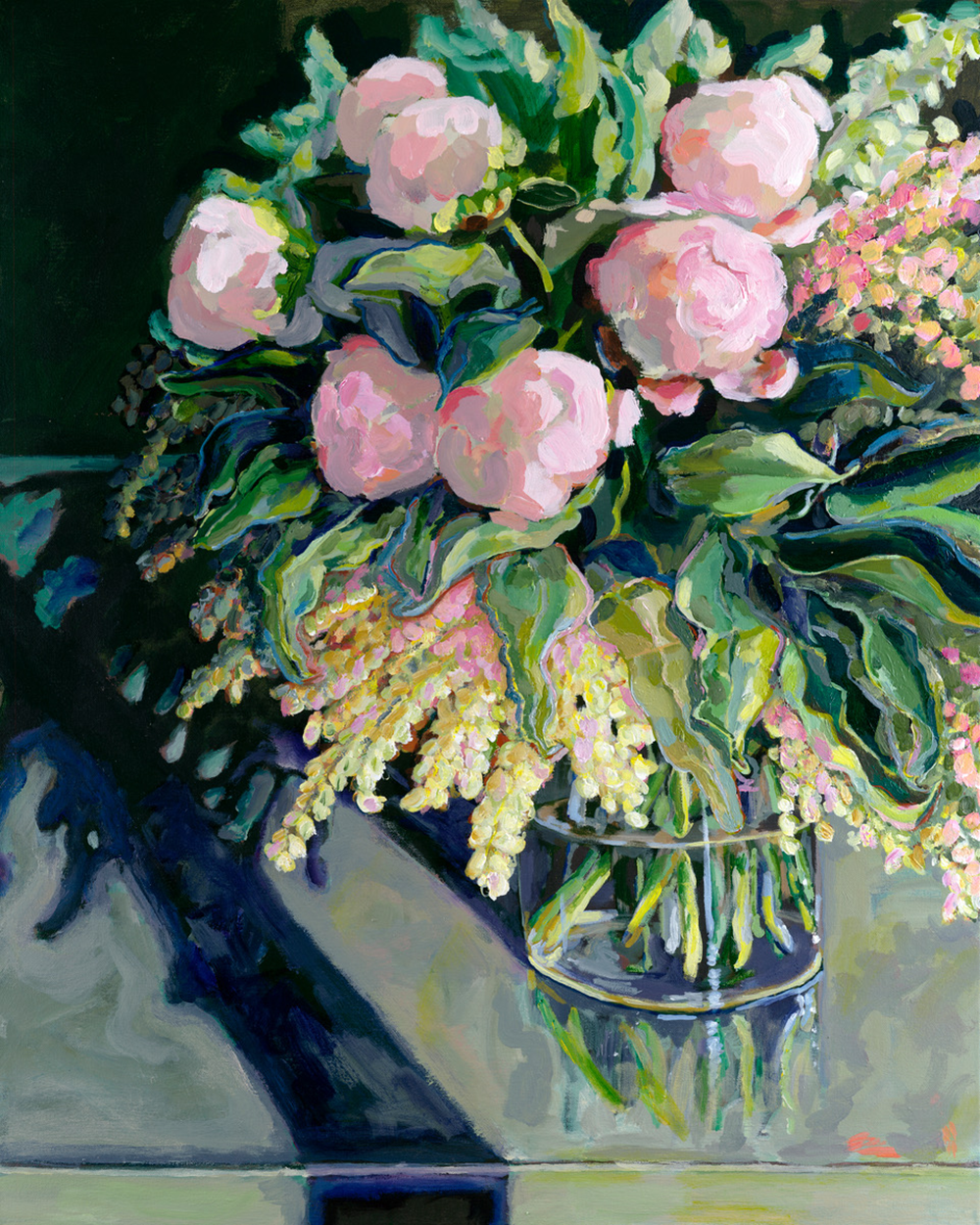 As The Night Falls Original painting Sarah Barton-Hills