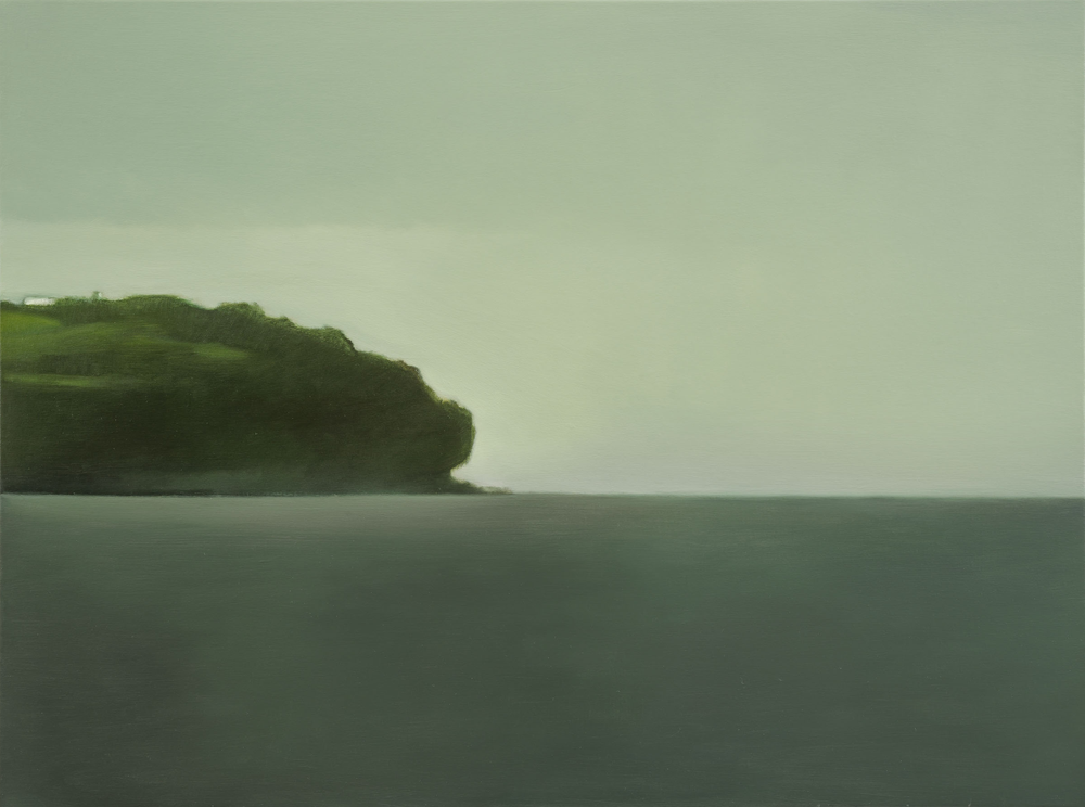 Isthmus Series - North Head oil painting Sean Beldon