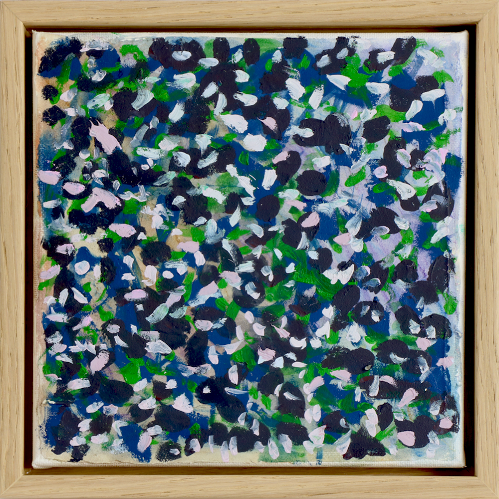 Abbey Lyman The Seventh Night and a Mountain Stream, oil on canvas 