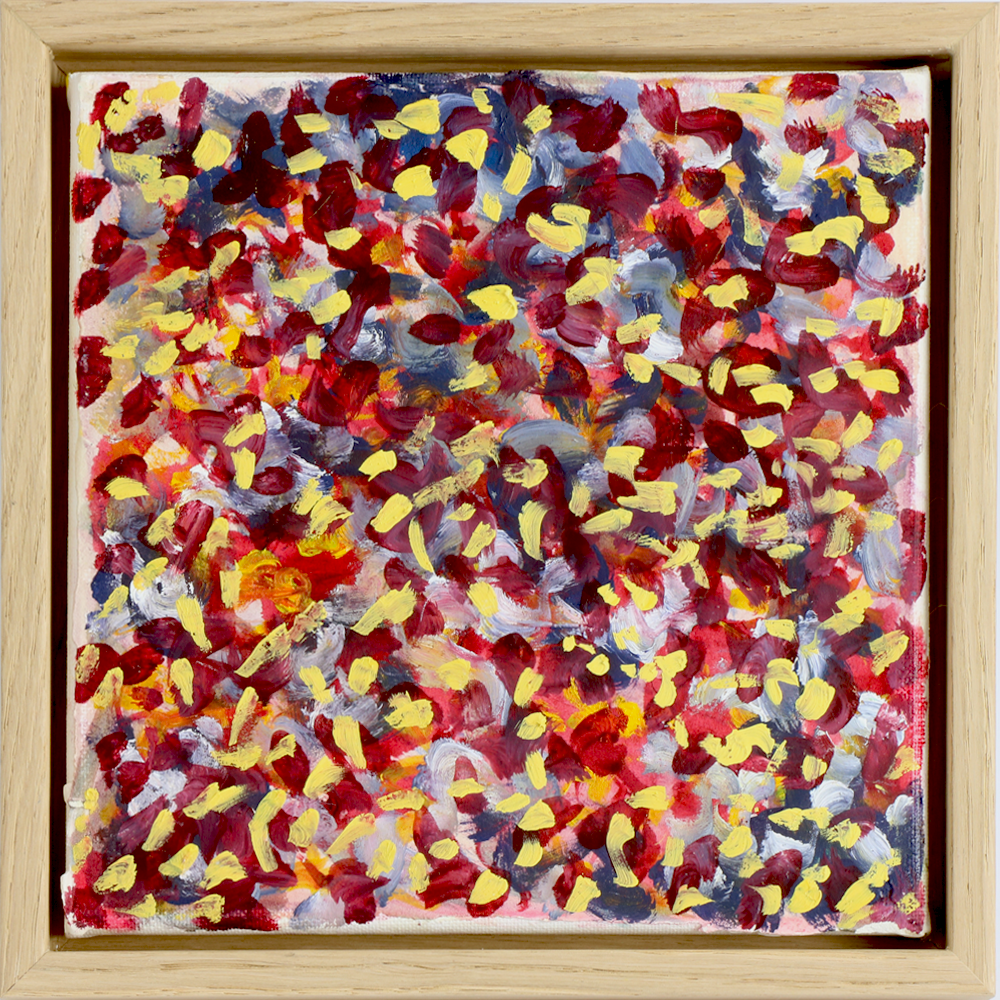 Small Dwellings and Mysterious Demeanours, Abbey Lyman, oil on canvas