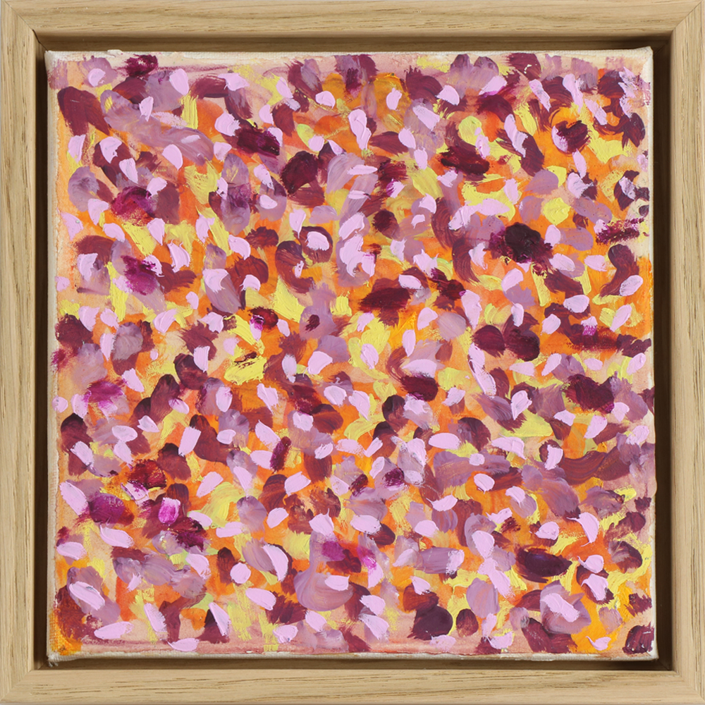 A soft hat with fur flaps that can be worn turned up or covering the ears - as the weather requires, Abbey Lyman, oil on canvas 