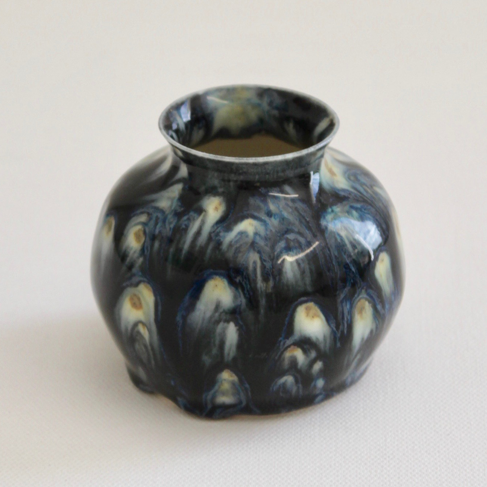 Annie Smits Sandano | Turua Tiny Show 2025 | Ceramic Hand thrown Stoneware | Speckled Bud Vase 16