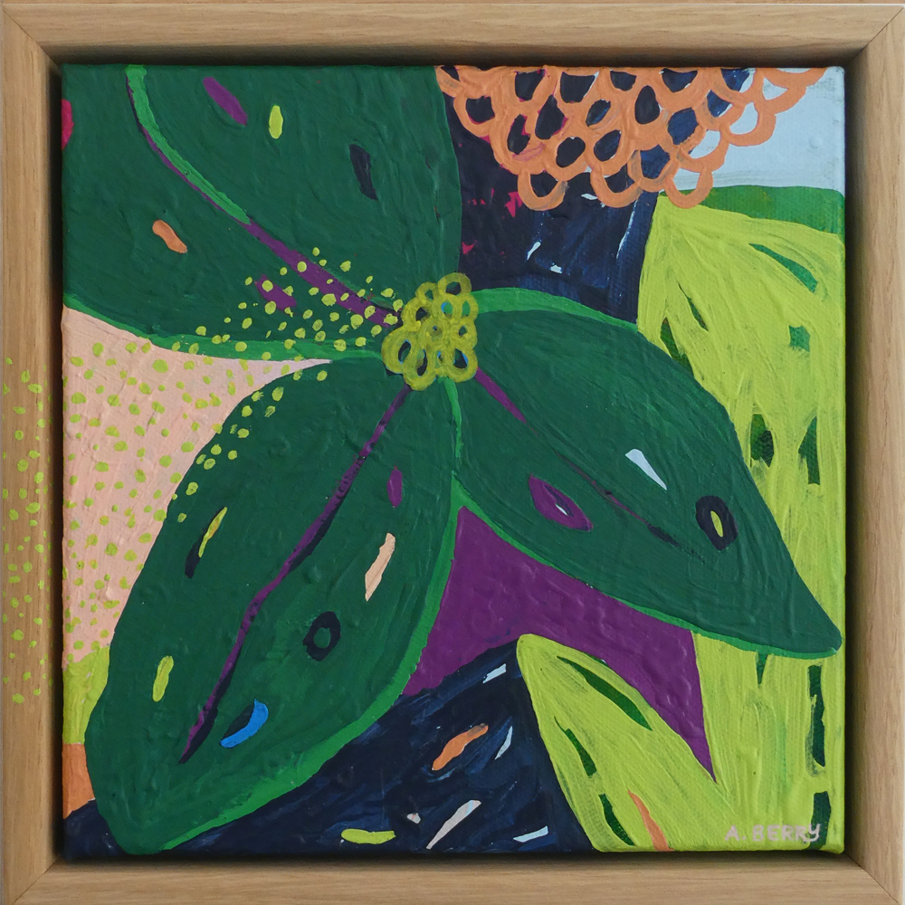The Tropics II Alice Berry acrylic on canvas framed