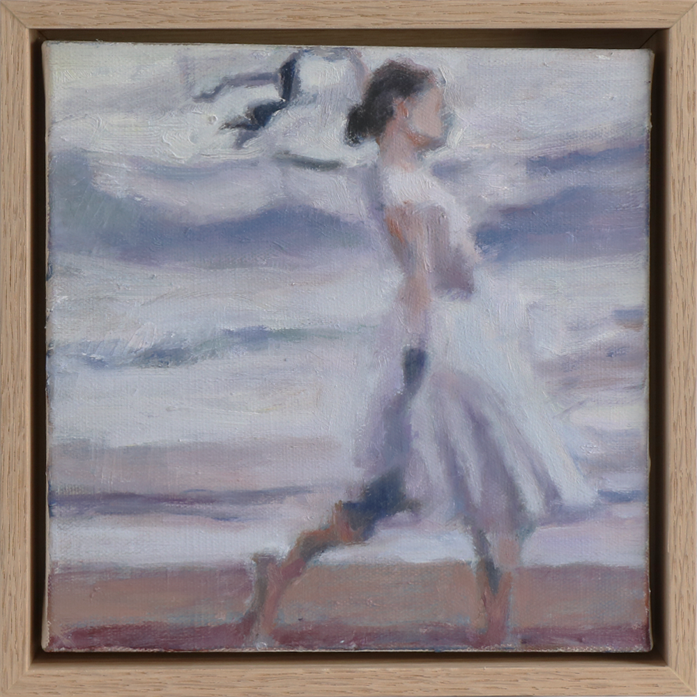 Piano 2 Oil on Canvas, Framed Belinda Wilson