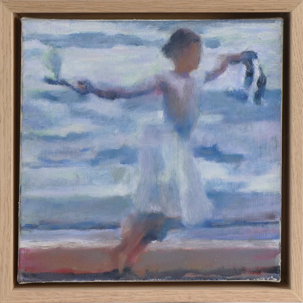 Piano 4 Oil on Canvas, Framed Belinda Wilson