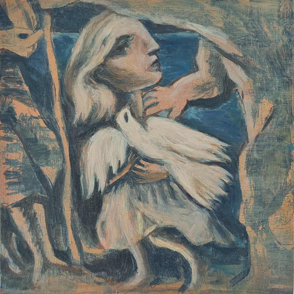 Marie Therese oil on board Belinda Wilson