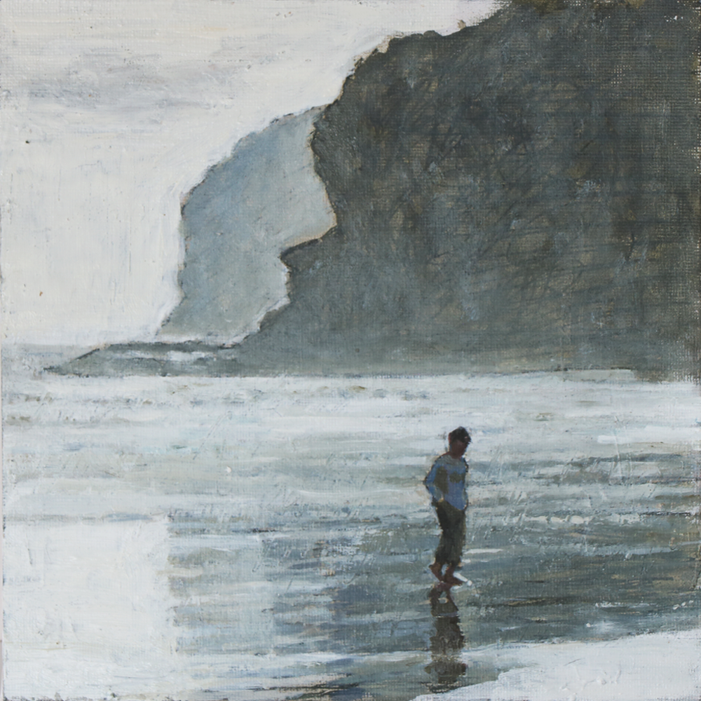 Sands of Change (Piha) Painting | Belinda Wilson | Tiny Turua Show