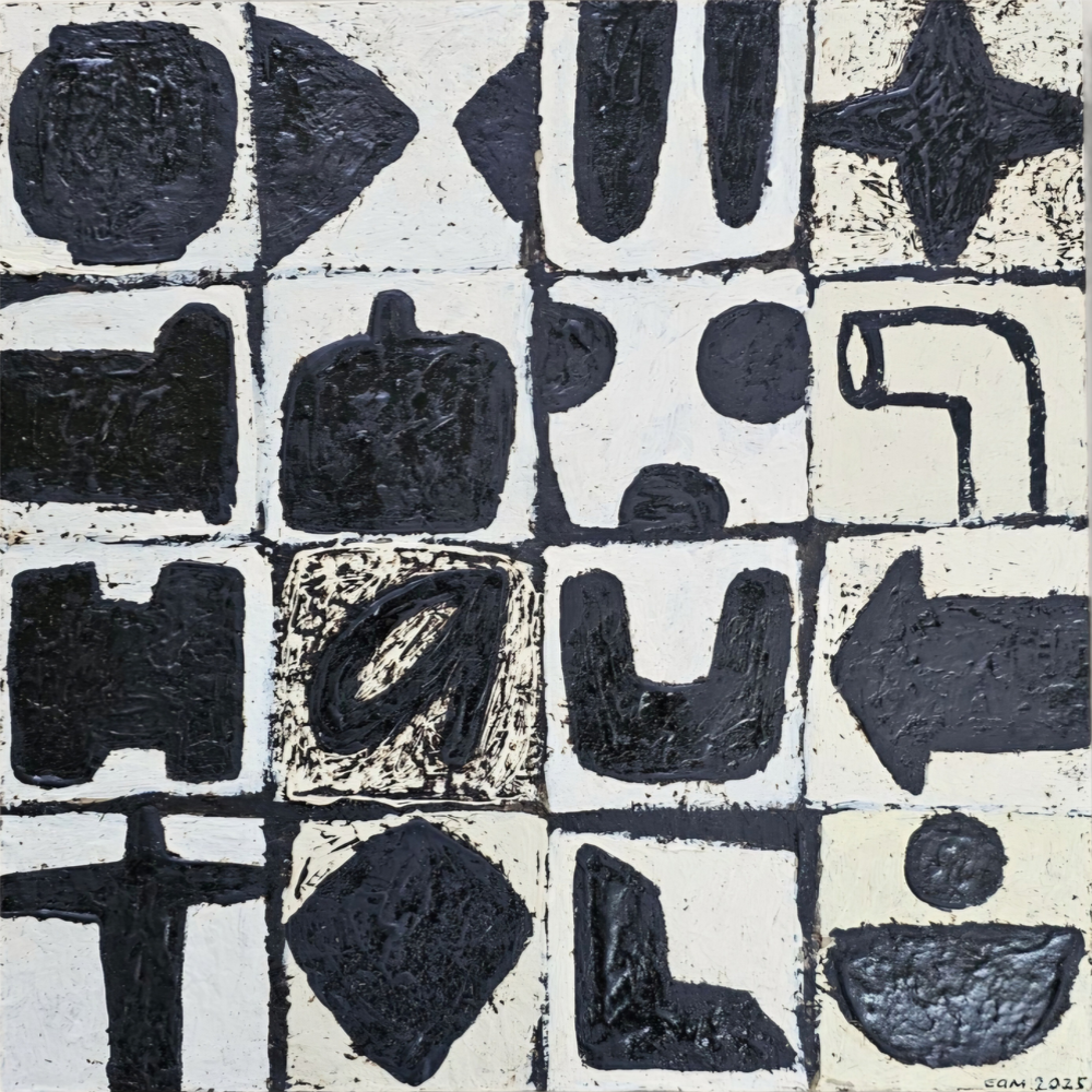 Turua Gallery | Turua Tiny Show | Gameboard 2 | Cam Munroe | Painting