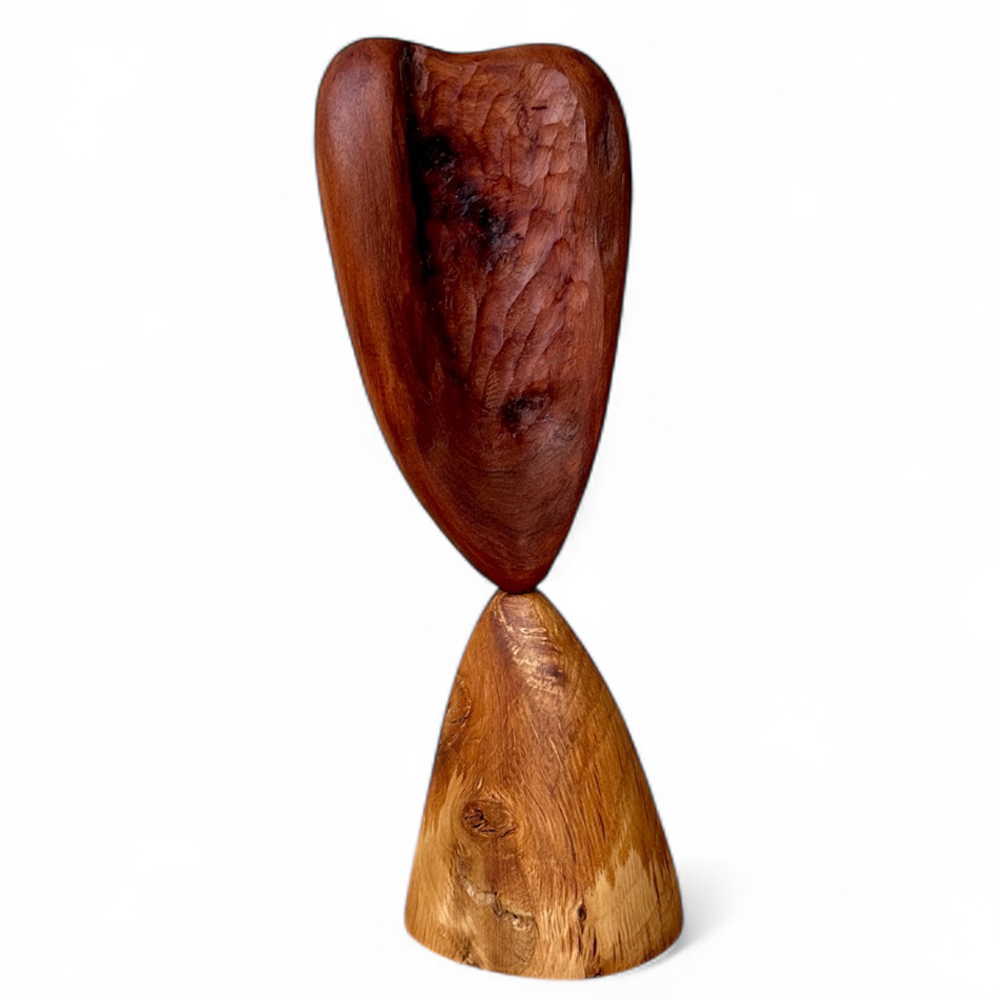 John Allen | Essence 10 | Turua Tiny Show 2025 | Wood Sculpture | Turua Gallery