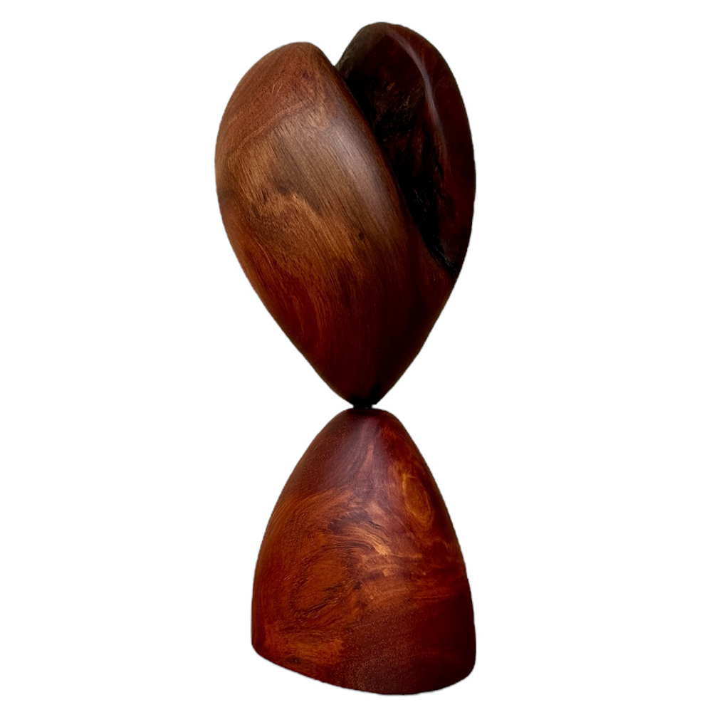 John Allen | Essence 4 | Turua Tiny Show 2025 | Wood Sculpture | Turua Gallery