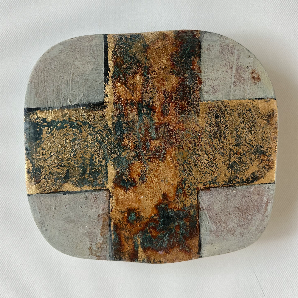 Jody Hope Gibbons | Tablet 5 | Turua Tiny Show 2025 | Turua Gallery | Original Painting