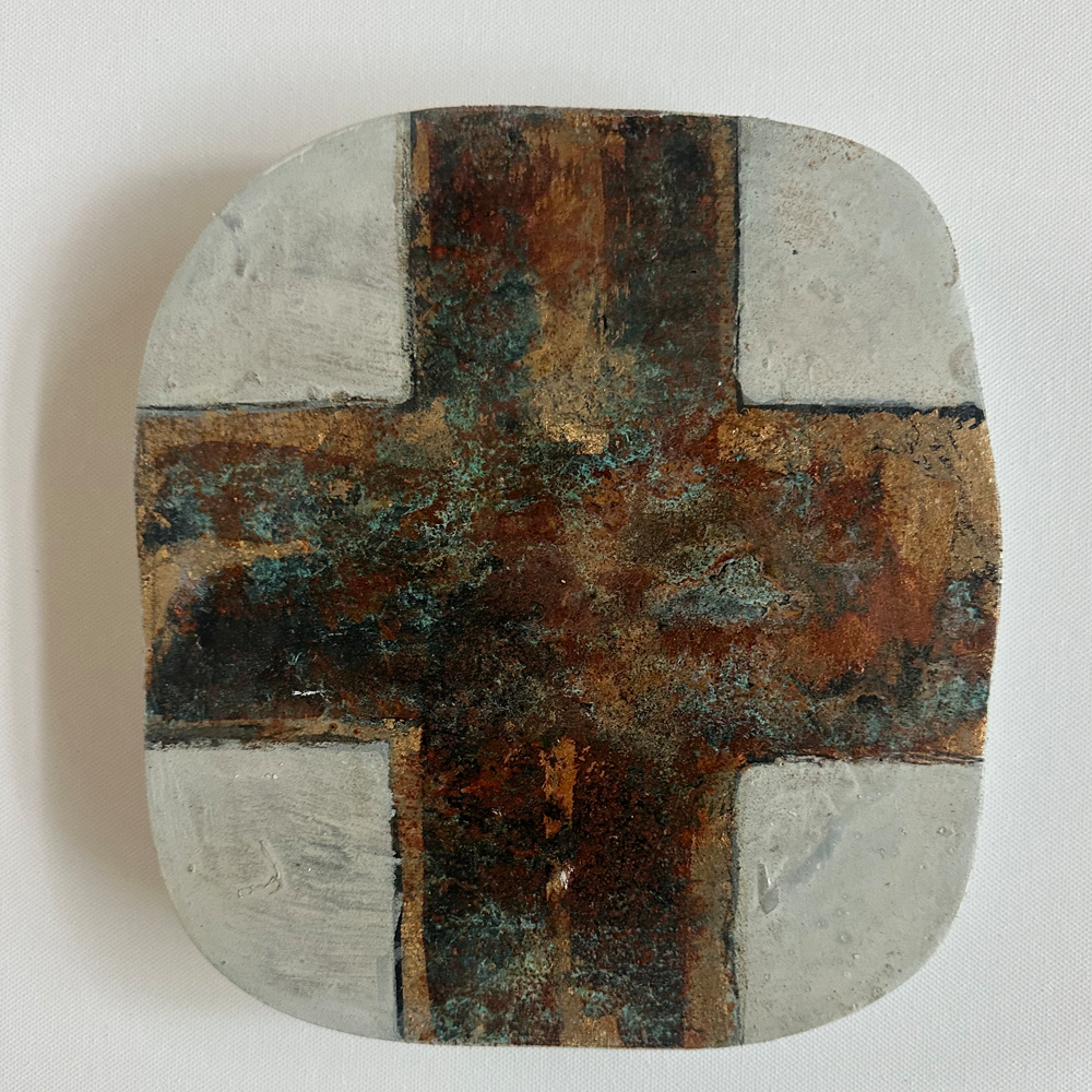 Jody Hope Gibbons | Turua Tiny Show 2025 | Tablet 1 | Original Painting | Turua Gallery