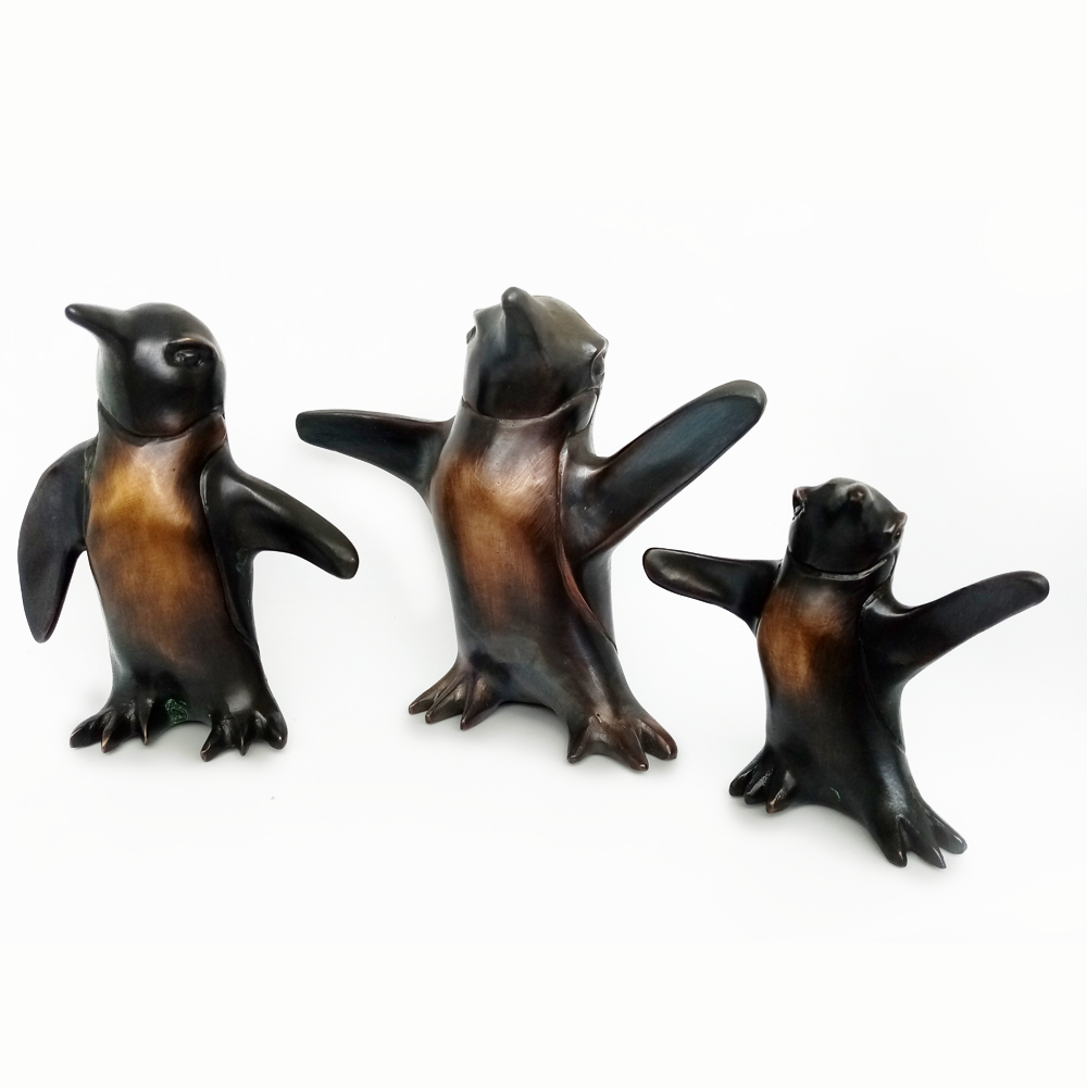 Bronze Penguin | Sculpture | Jay Lloyd | Turua Tiny Show 2024 