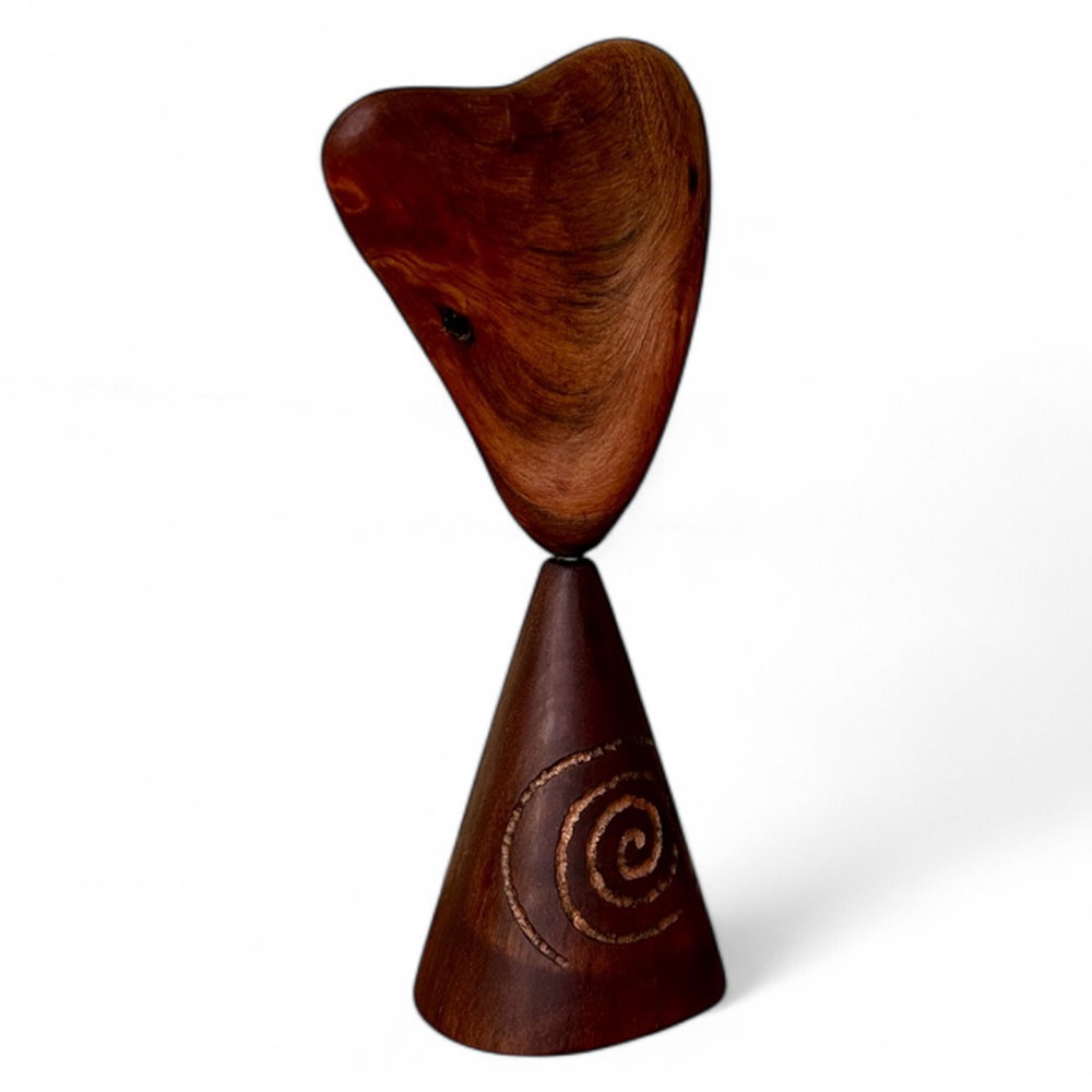 John Allen | Essence 9 | Turua Tiny Show 2025 | Wood Sculpture | Turua Gallery