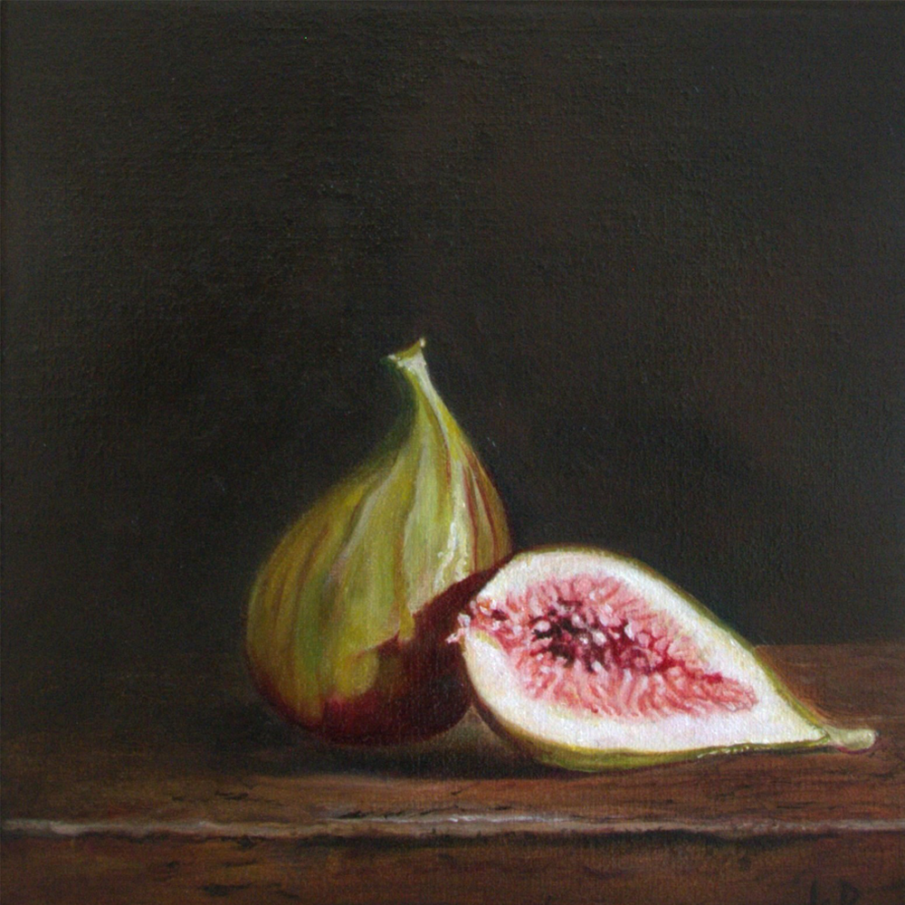 Fig Study | Painting | Lee Dewsnap | Turua Tiny Show 2024