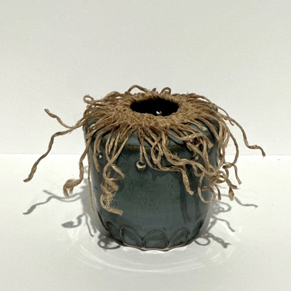 Shades Of The Sea 6 | Michelle Huizinga | Turua Gallery | Turua Tiny Show 2025 | ceramic