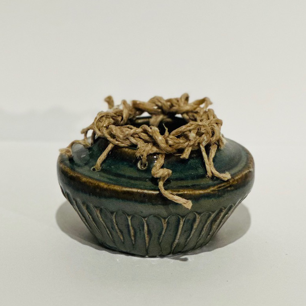 Shades of The Sea 9| Michelle Huizinga | Turua Gallery | turua Tiny Show 2025 | ceramic