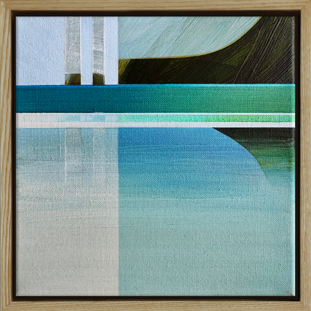 Michelle McIver | Te Teko Whangamata | Original Painting | Turua Tiny Show 2025 | Turua Gallery