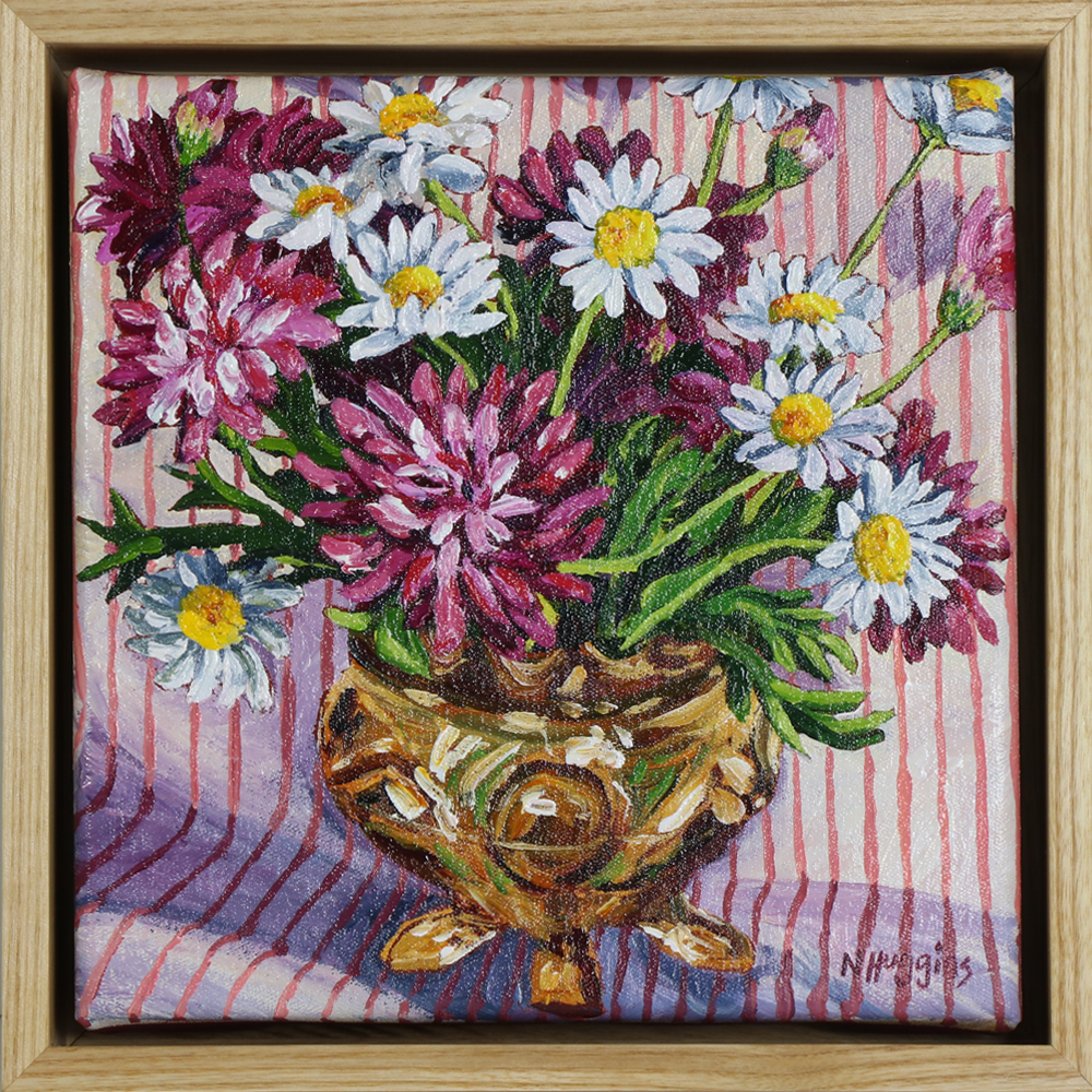 Chrissy Season | Narelle Huggins | Turua Tiny Show 2025 | Original Painting | Turua Gallery