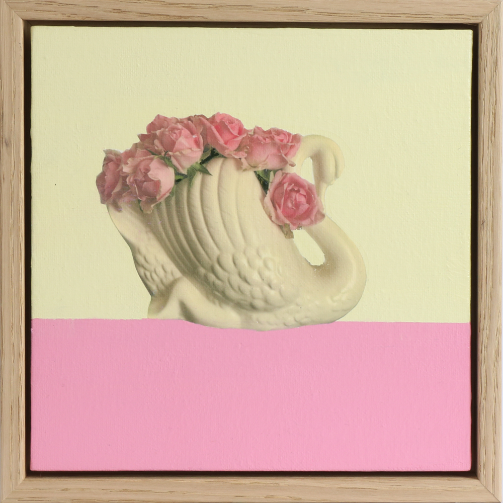 Nostalgia 1, Acrylic and photographic transfer on board with sealer, Philina Den Dulk