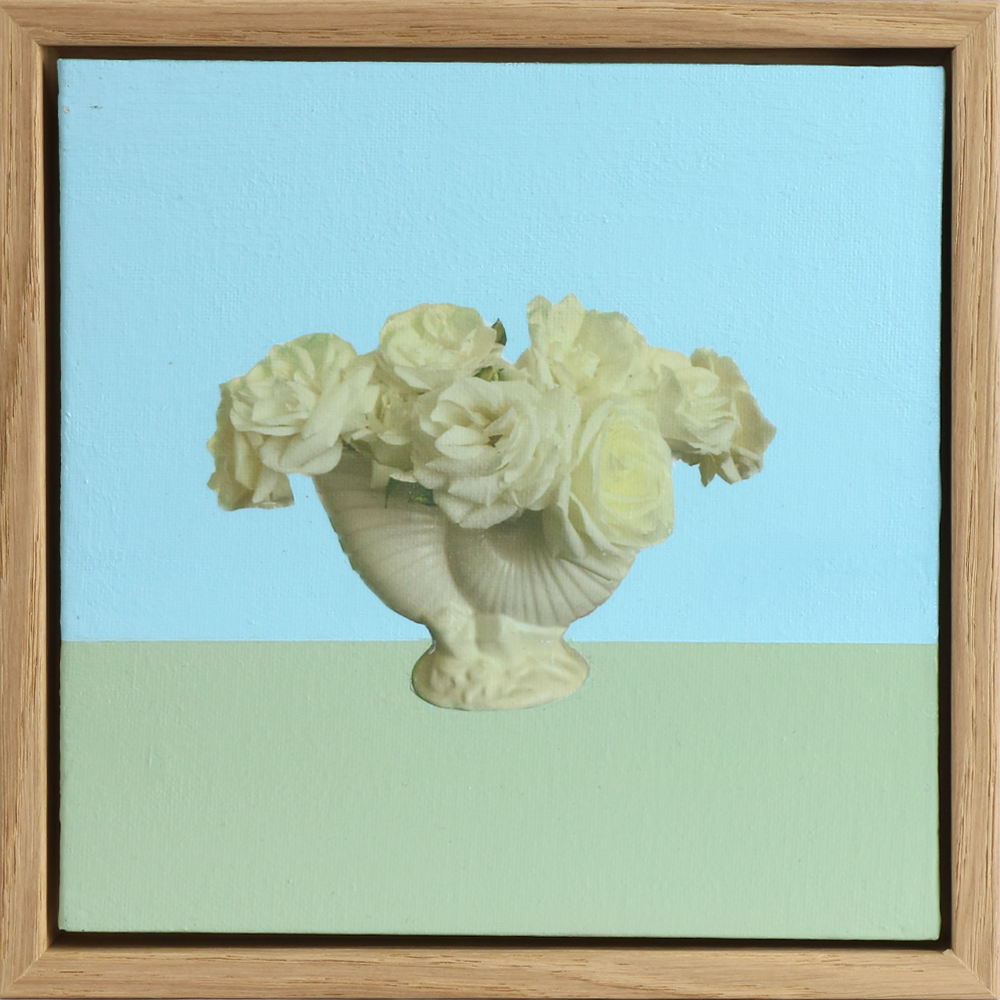 Nostalgia 4, Acrylic and photographic transfer on board with sealer, Philina Den Dulk