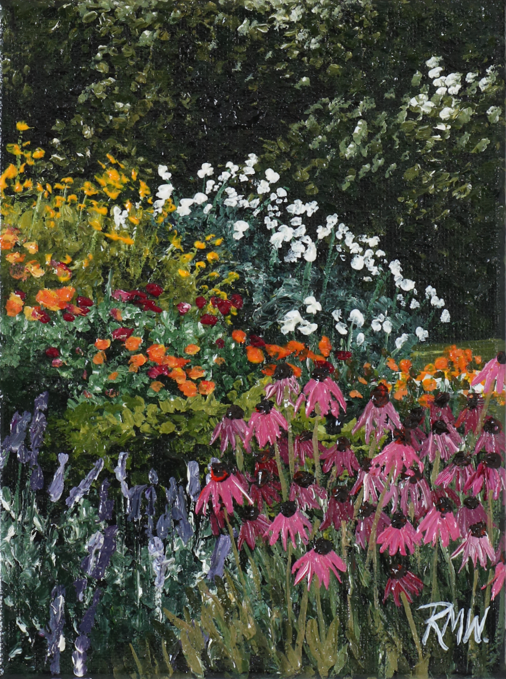 Lady Bird, acrylic on canvas, Rachael Mayne