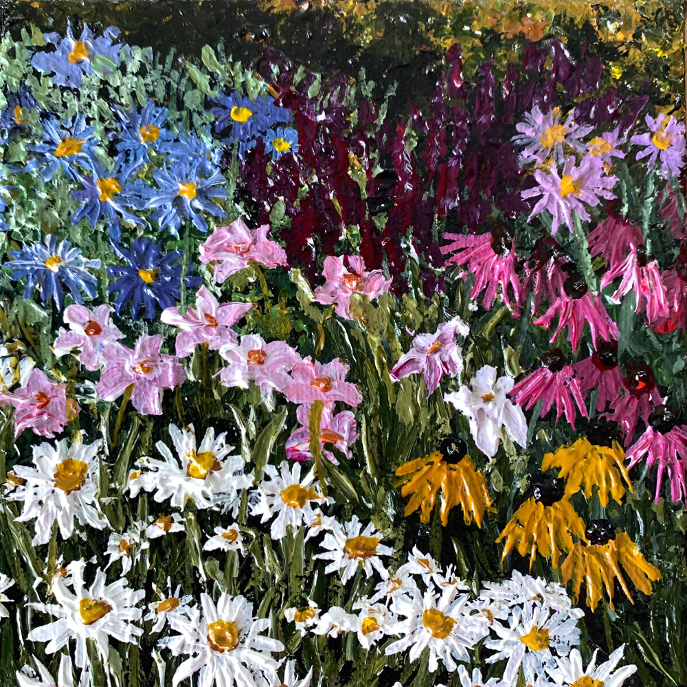 Daydreamer I, acrylic on canvas, rachael mayne