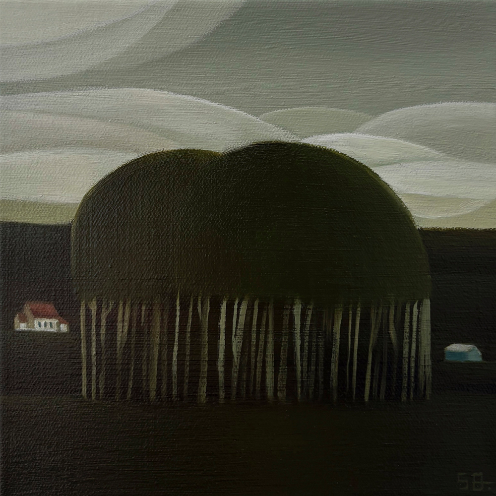 Church of Zion | Sean Beldon | Turua Gallery | Turua Tiny Show 2025 | painting