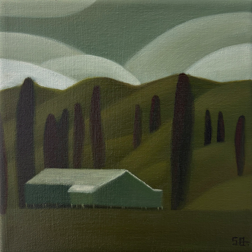 Cricklewood | Sean Beldon | Turua Gallery | Turua Tiny Show 2025 | painting