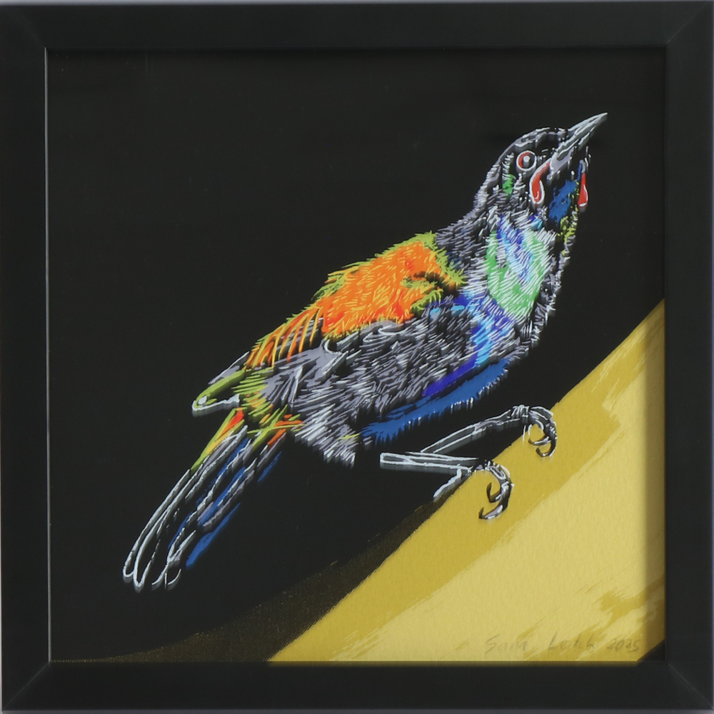 Lone Tieke #1, Sam Leitch, Screenprint