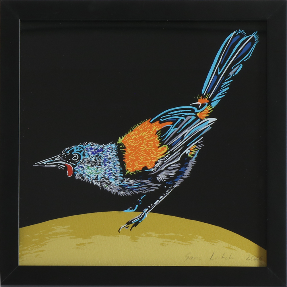 Lone Tieke #2, Sam Leitch, Screenprint