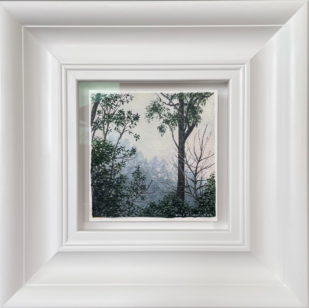 Tree Study V | Sara Langdon | Turua Tiny Show 2025 | Painting | Turua Gallery
