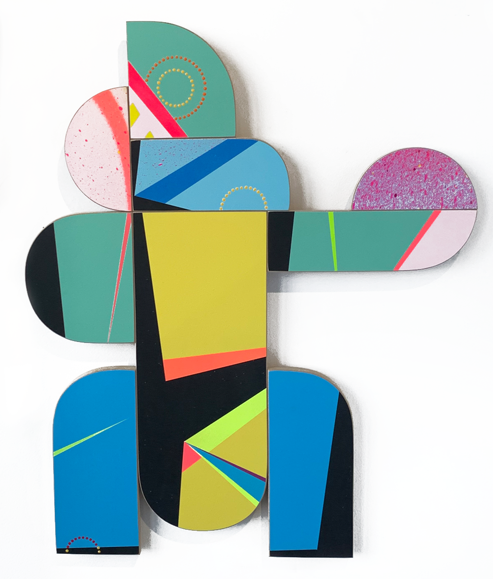 Kiba Dachi | Tony Harrington | Acrylic on Board | Painting | Turua Gallery