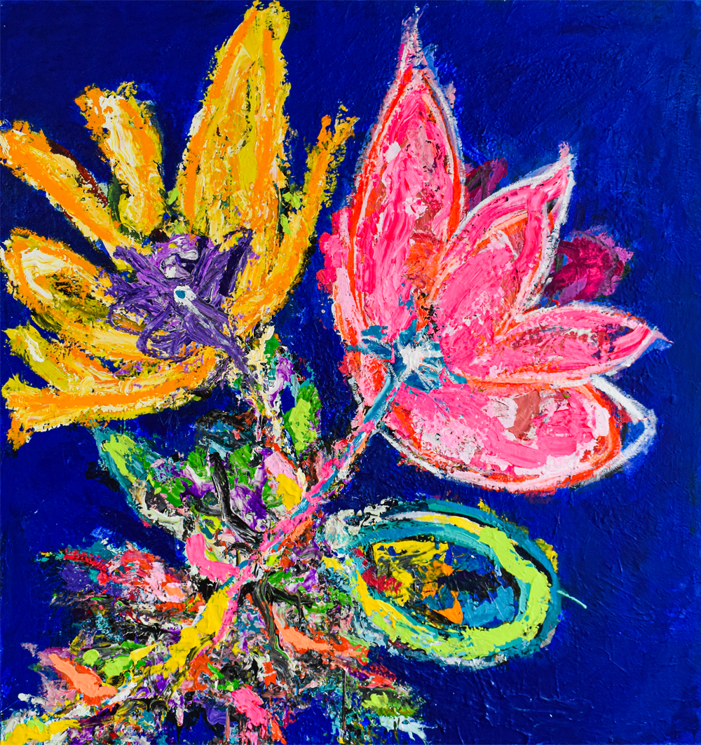 A Bloom Affair | Maico Camilo | Unapologetically Dazzling Solo Exhibition | Turua Gallery | Original Artwork 