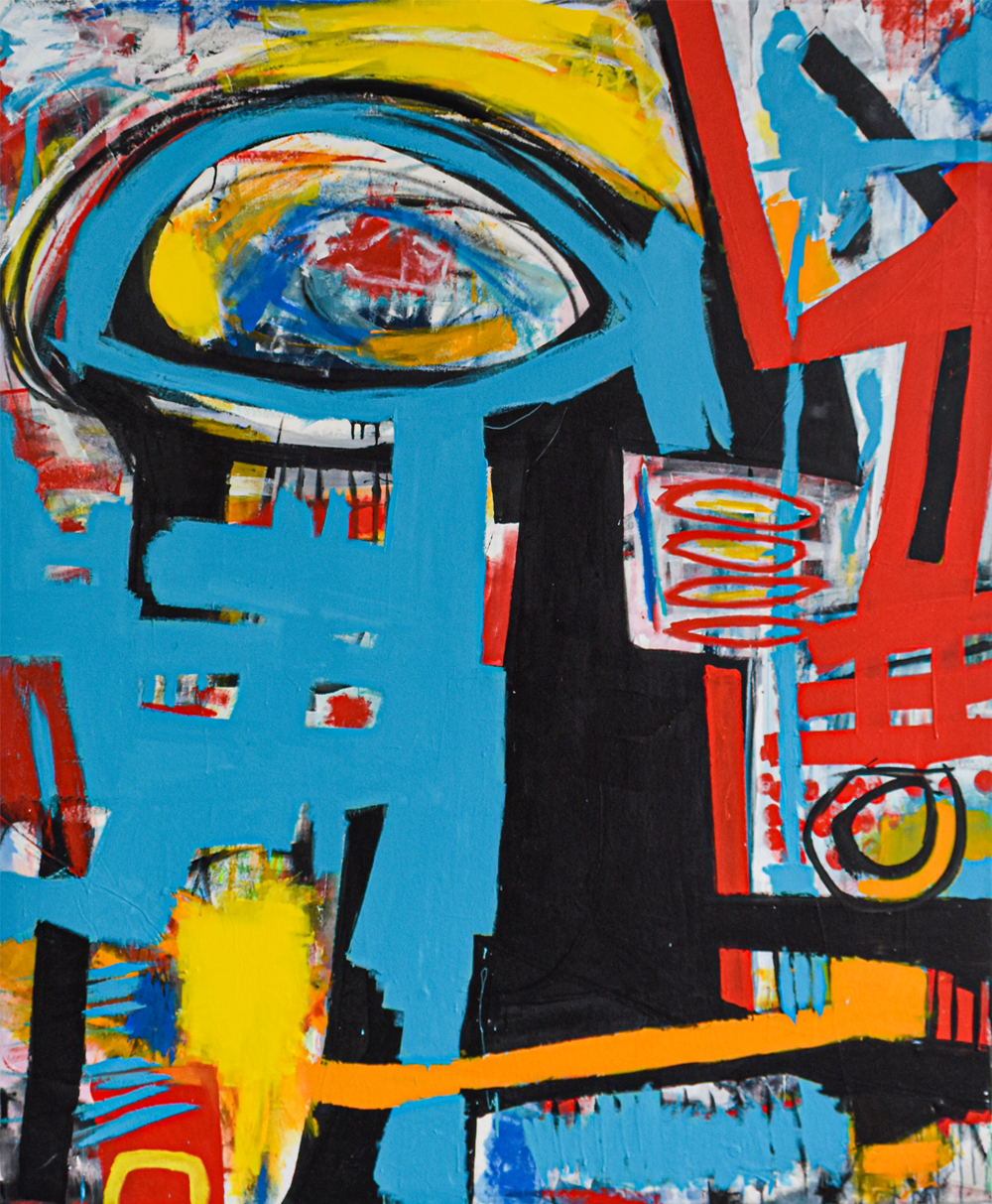 Contemplation | Maico Camilo | Unapologetically Dazzling | Turua Gallery | Original Artwork