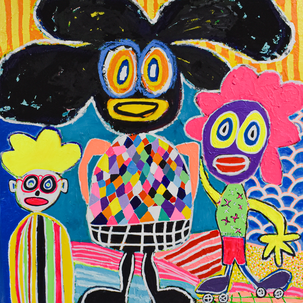 La Familia | Maico Camilo | Unapologetically Dazzling Solo Exhibition | Turua Gallery | Original Artwork 