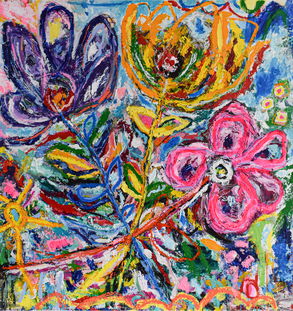 Petals Delight | Maico Camilo | Unapologetically Dazzling Solo Exhibition | Turua Gallery 